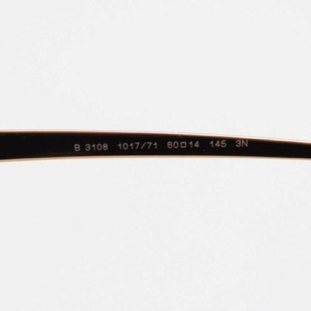 NEW BURBERRY BE3108 1017/71 AVITOR SUNGLASSES BURBERRY B 3108 GREEN AVIATOR - Picture 8 of 11